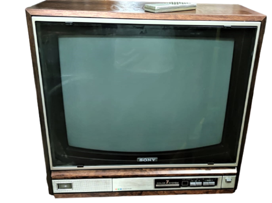 1980 SONY TRINITRON KV-2782ME7 COLOR TV KUMANDALI AHŞAP KASA RENKLİ TELEVİZYON JAPAN 55 EKRAN