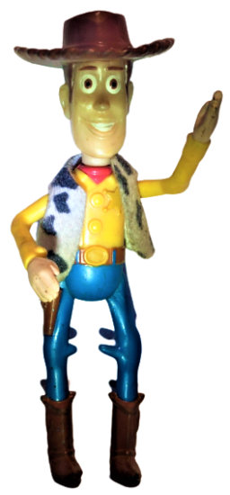 WOODY MCDONALDS HAPPY MEAL 2000 TOY STORY JOUET WOODY OYUNCAK KOLLAR HAREKETLİ