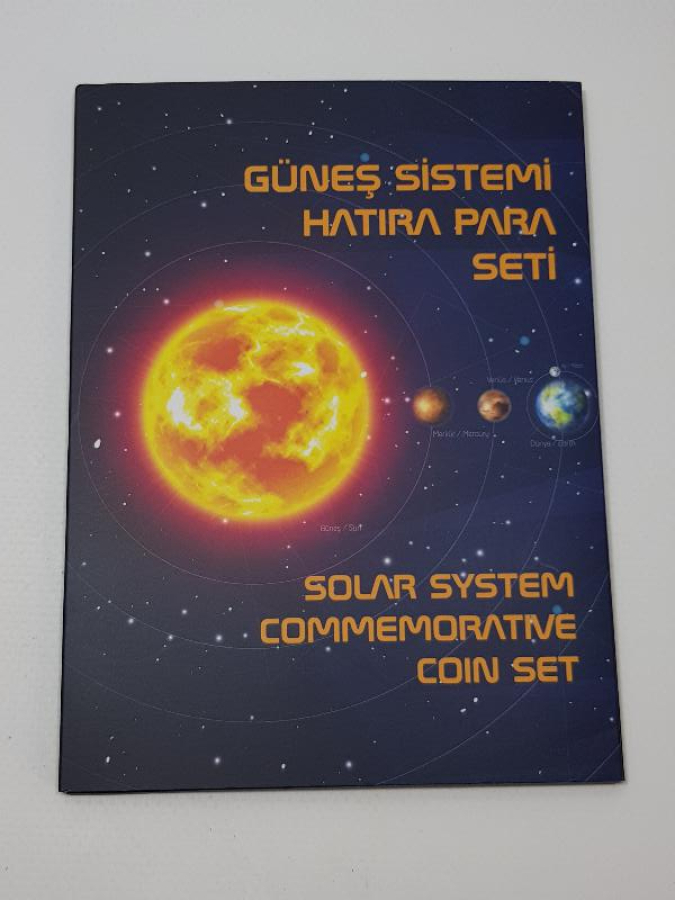 GÜNEŞ SİSTEMİ HATIRA PARA SETİ