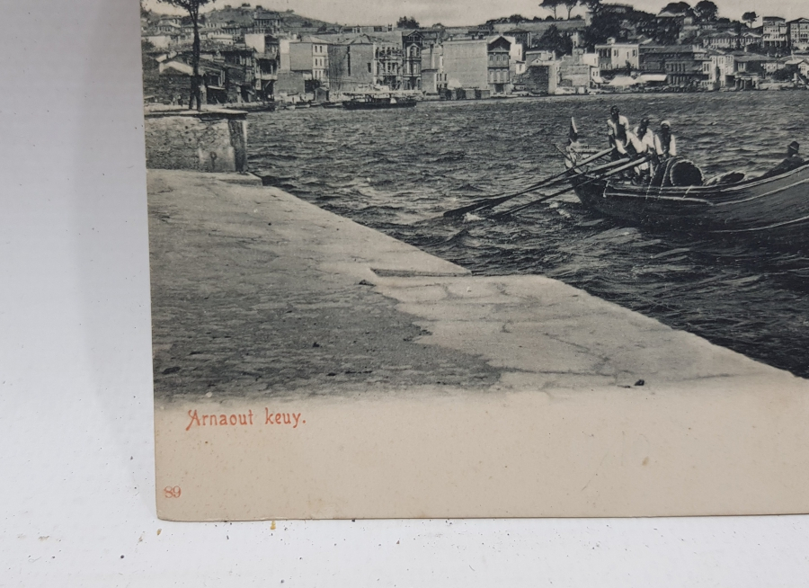 thumbOSMANLI KARTPOSTAL: İSTANBUL ARNAVUTKÖY SAHİLİ