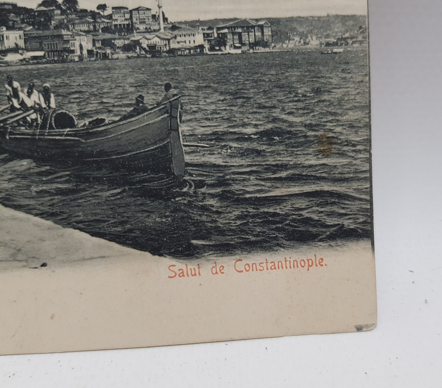 thumbOSMANLI KARTPOSTAL: İSTANBUL ARNAVUTKÖY SAHİLİ