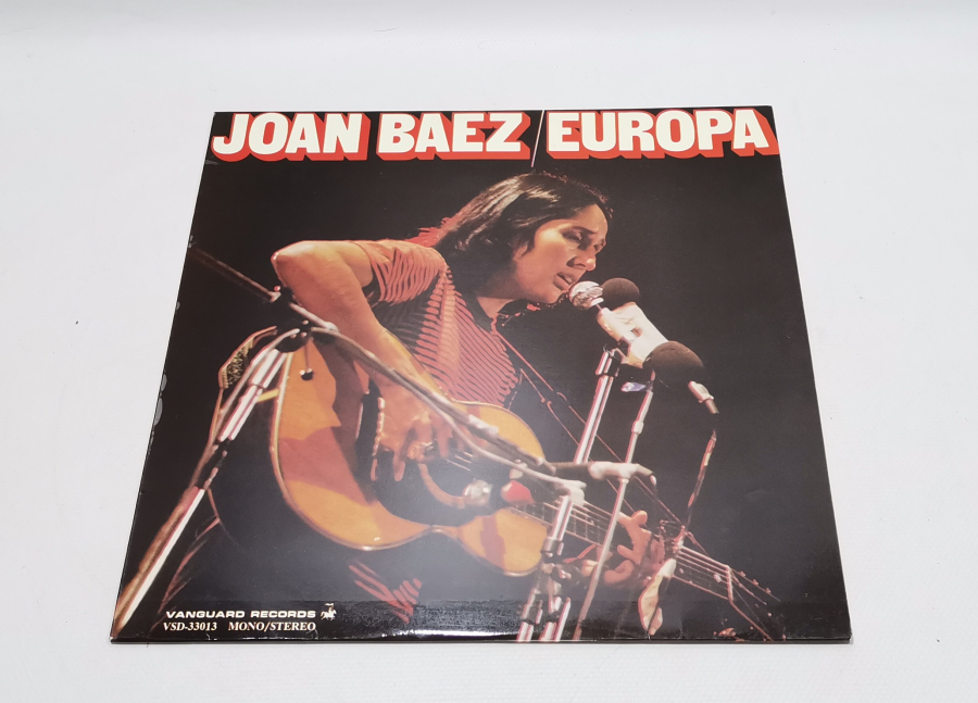 thumb1980 YILI JOAN BAEZ İN AVRUPA TURNESİ LP - DONA DONA ŞARKISI DA MEVCUT