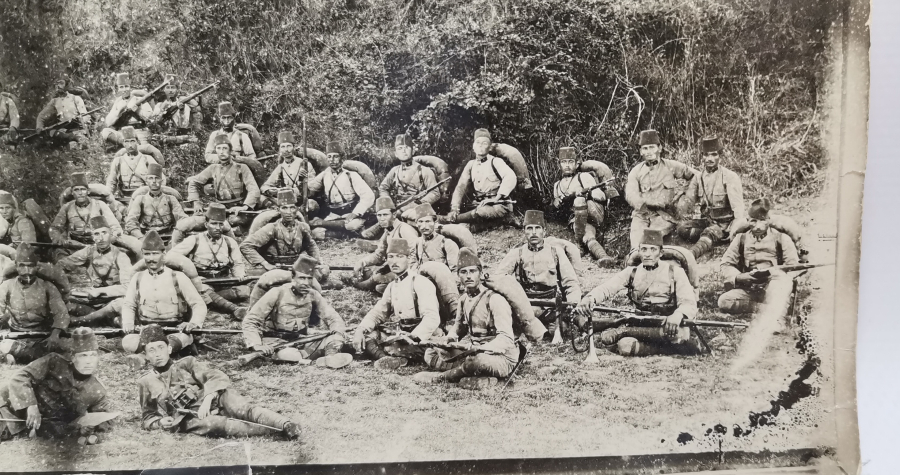 thumbBALKAN SAVAŞLARINDA TÜRK ASKERLERİ GÖRSELLİ BÜYÜK BOY OSMANLI DÖNEMİ FOTOĞRAF