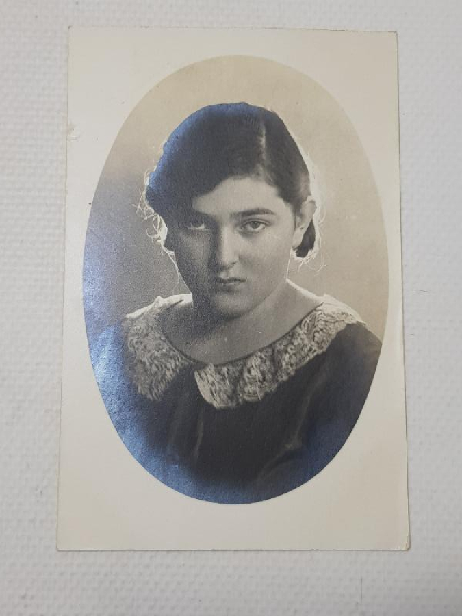 1930 GÜZELLİK KRALİÇESİ MÜBECCEL HANIM FOTOKART